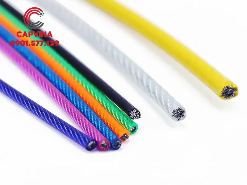 What is plastic coated wire rope?