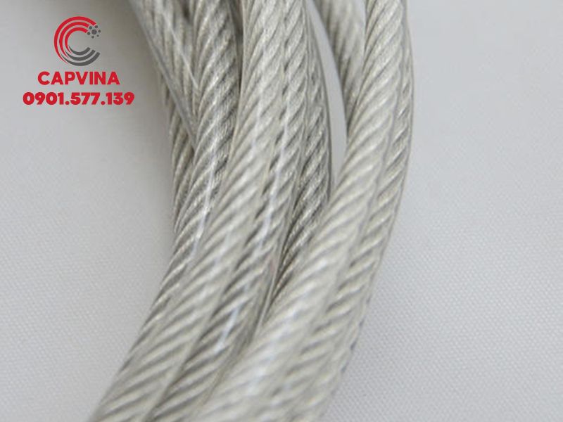 Features of plastic coated wire rope