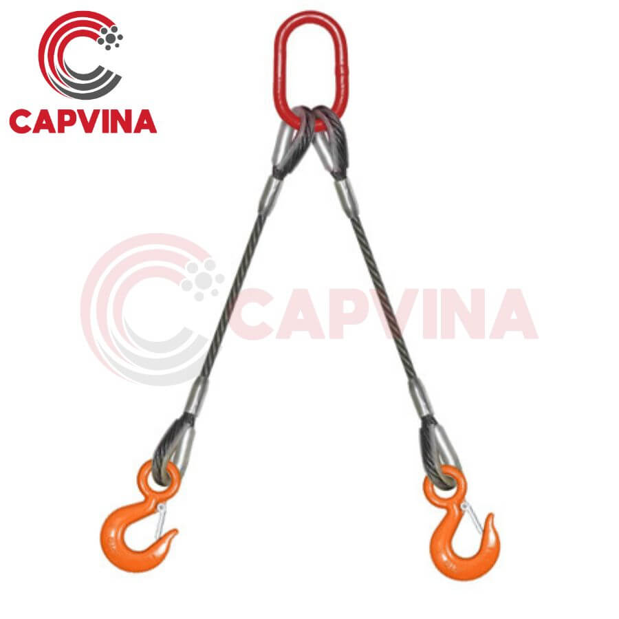 Double Leg Wire Rope Sling