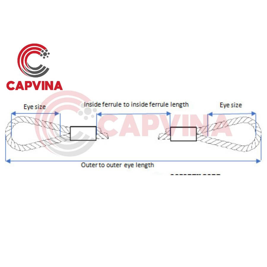 structure of wire rope sling