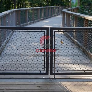 Pedestrian Bridge Safety Cable Net