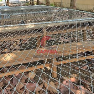 Pedestrian Bridge Safety Cable Net