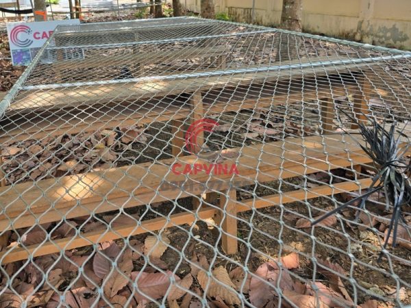 Pedestrian Bridge Safety Cable Net