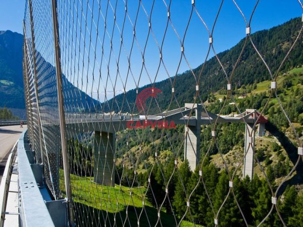 Suspension Bridge Safety Net