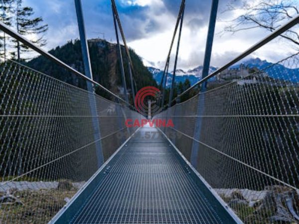 Suspension Bridge Safety Net