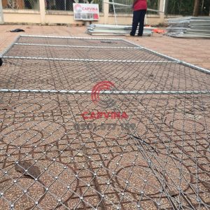 Suspension Bridge Safety Net