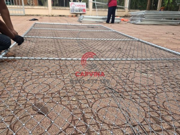Suspension Bridge Safety Net