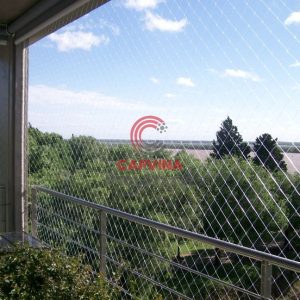 Balcony safety net