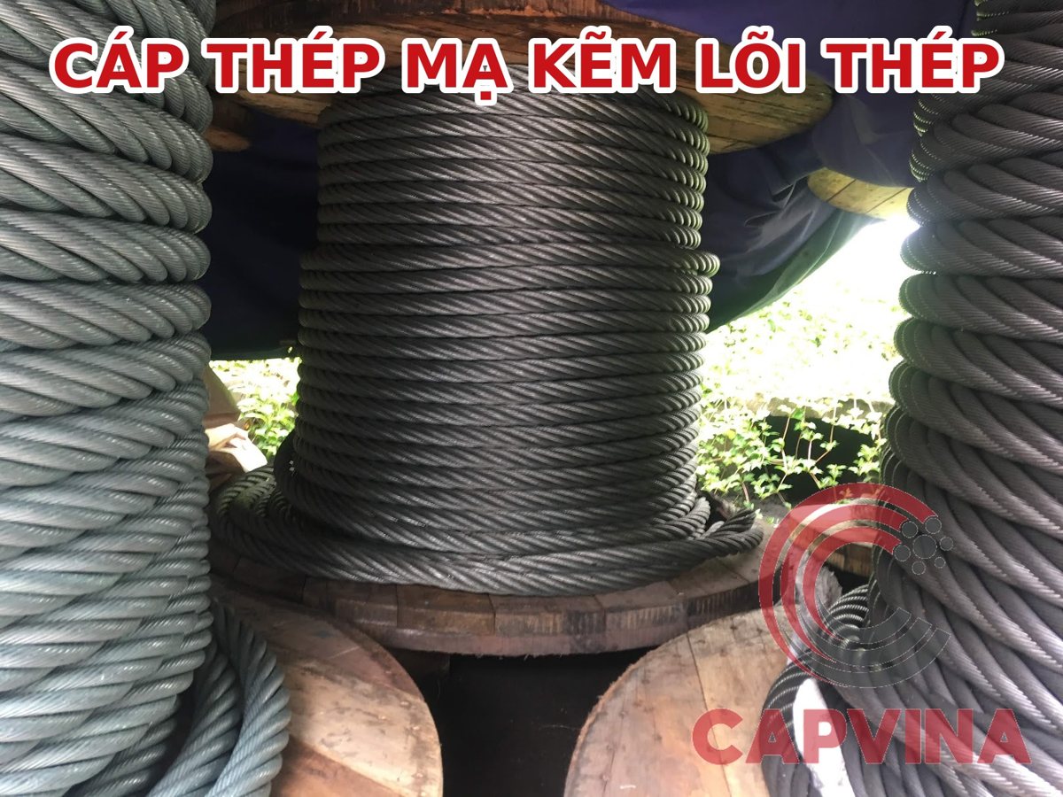 Steel-core wire rope on CAPVINA reels