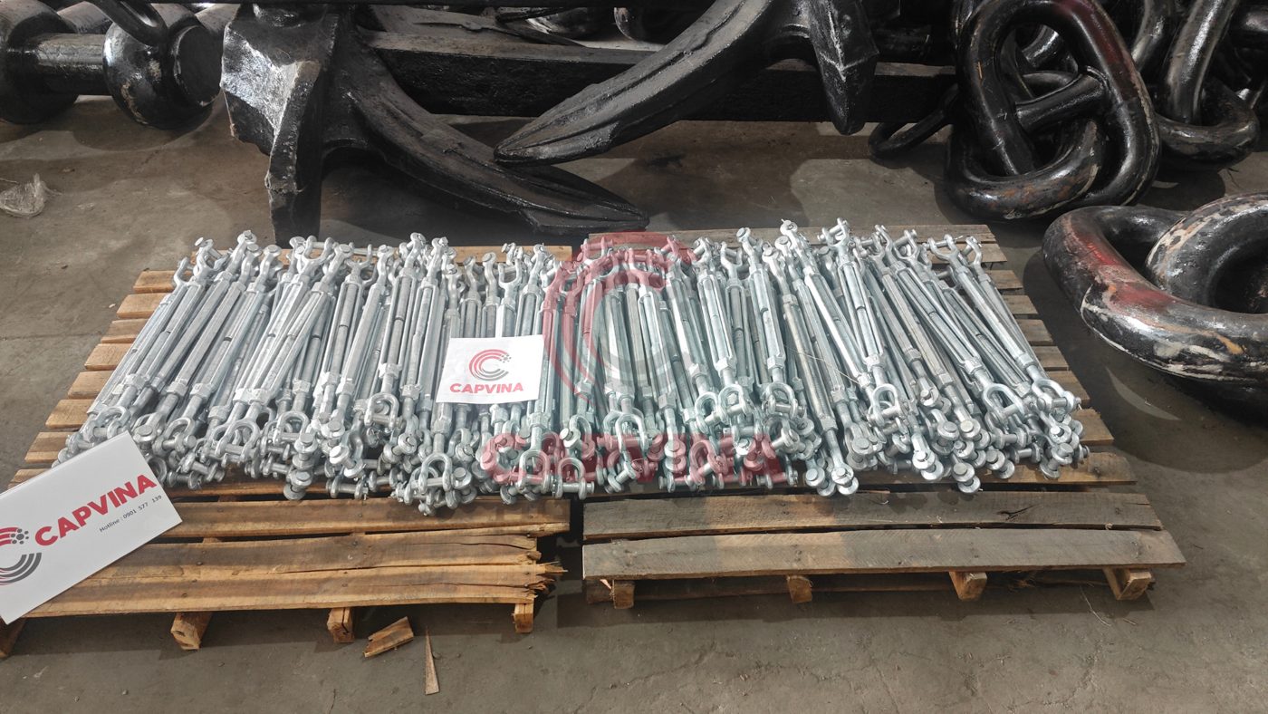 New batch of CAPVINA jaw & jaw turnbuckles in our warehouse