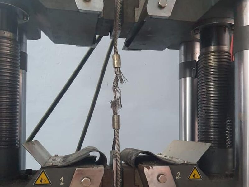 Tensile (break-load) test