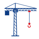 Tower cranes